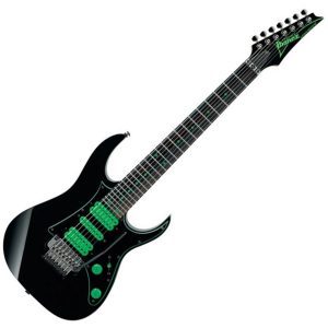 Ibanez UV70P Steve Vai, Black Guitar Image 