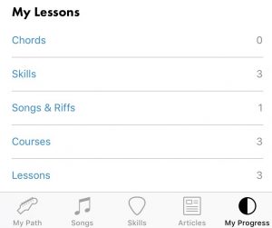 Lessons Screenshot Image