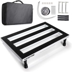 Vangoa Pedal Board - White Aluminium