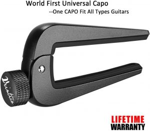 WINGO Wide Guitar Capo - Black